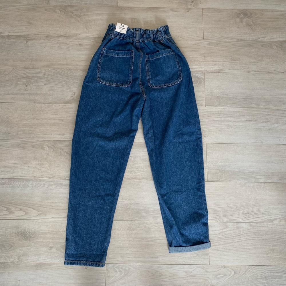 Mango High-Waist Straight Leg Slouchy Jeans - Picture 7 of 12
